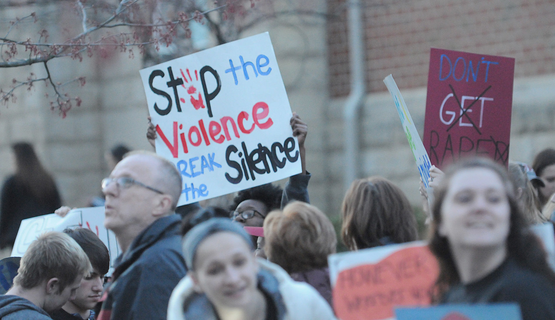Gazette Photo Gallery: IUP community unites against sexual violence